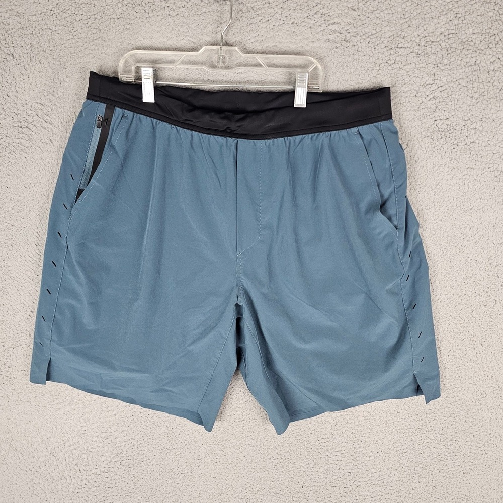 Ten Thousand Athletic Shorts Mens XXL Blue The Interval Short Lined Training